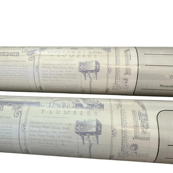 Warner House Vintage Wallpaper Two Rolls BAT1151 Victorian Ladies Home NEW NIP - Picture 5 of 10